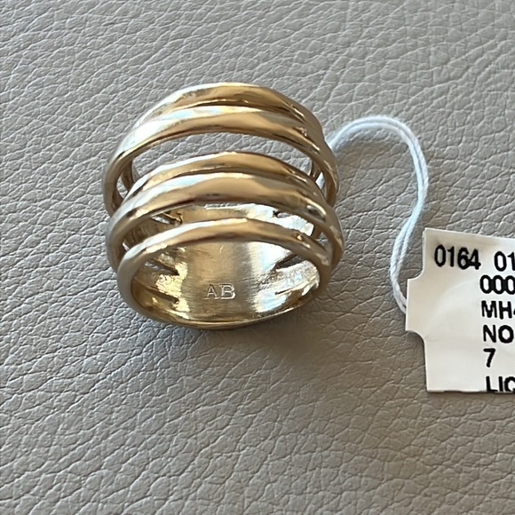 Alexis Bittar Liquid Gold Layered Ring - Picture 4 of 5
